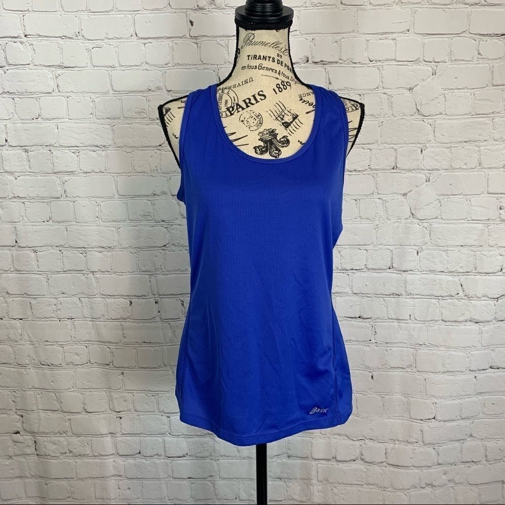 Asics Women's Core Singlet Blue Size Medium WR1629